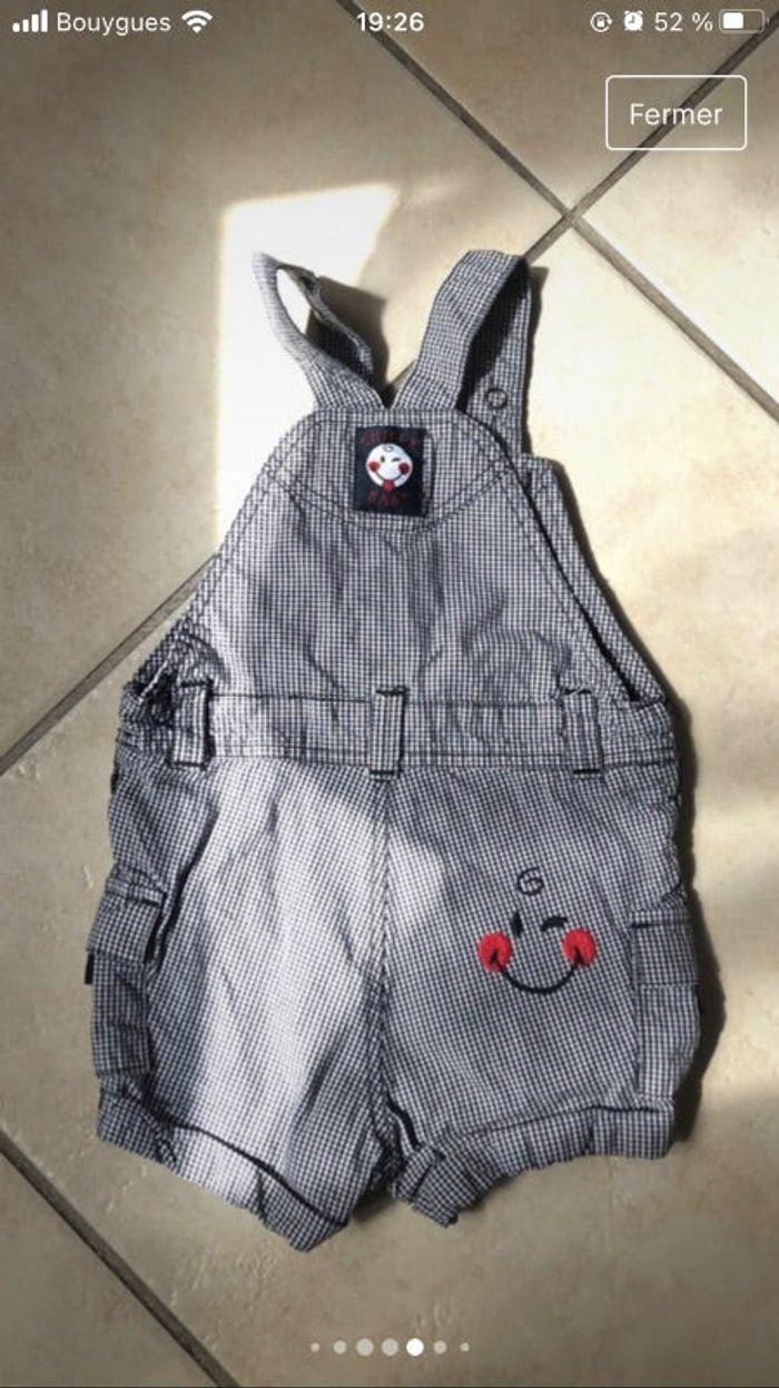 Salopette smiley