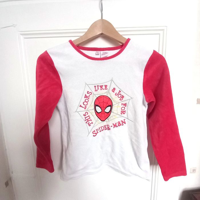 Lot 2 pyjamas molleton 10 ans - photo numéro 2