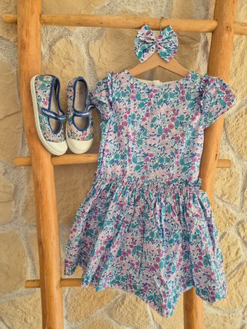Robe chaussures barrette