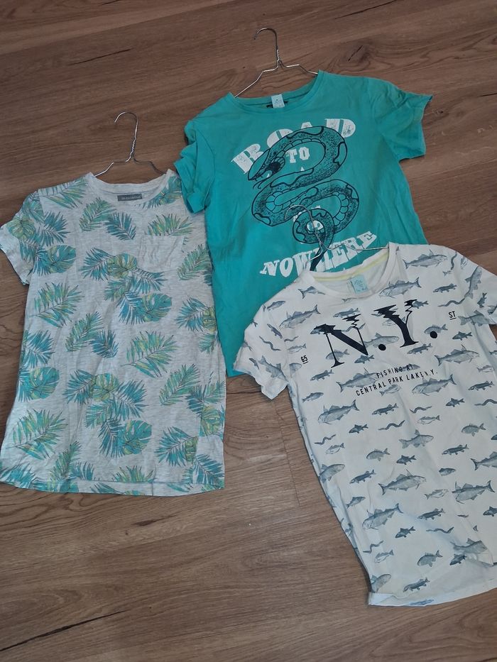 Lot de 3 tee-shirt 14 ans garçon été