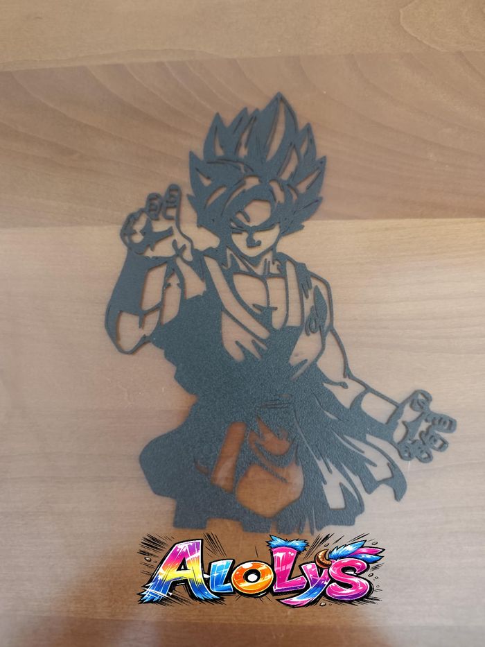 Décoration murale Dragon Ball Z songoku