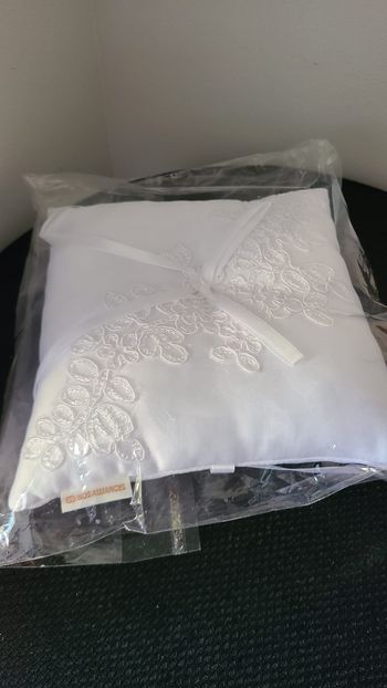 Coussin porte alliance mariage