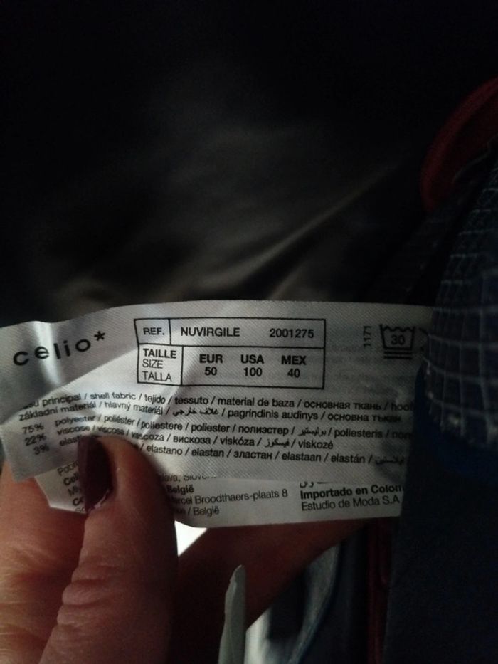 Veste de costume extra slim fit taille 50 Celio neuve - photo numéro 5