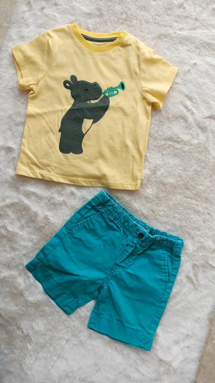 Ensemble tee-shirt short