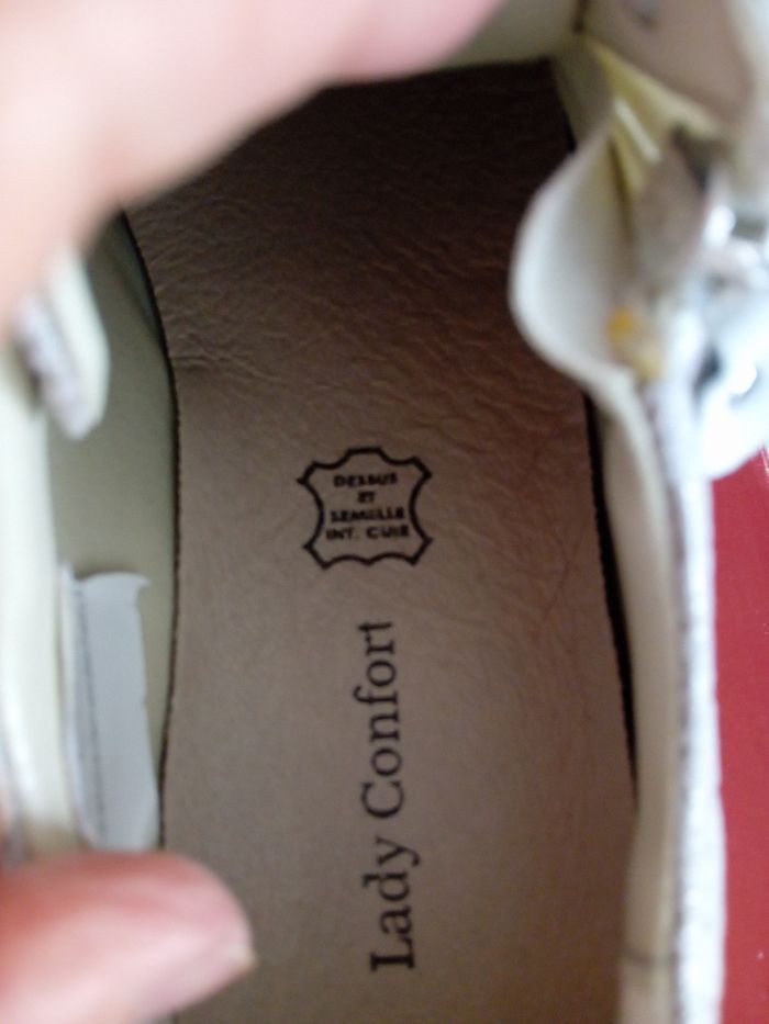 Baskets sneakers cuir confort neuves - photo numéro 5