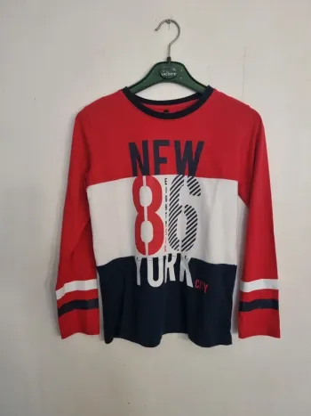 T-shirt bleu blanc rouge