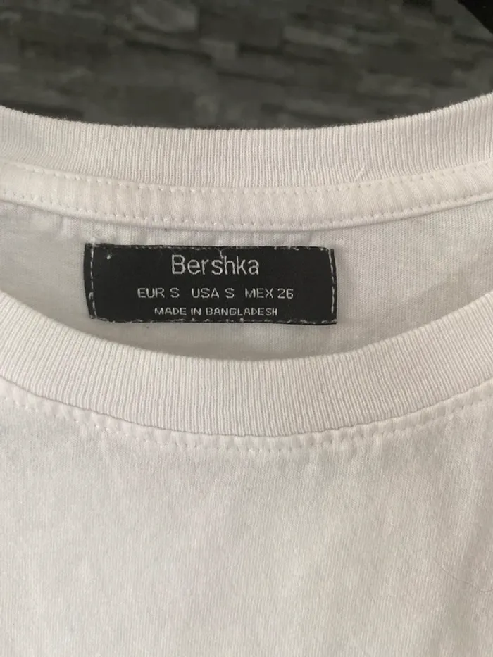 🤍T-shirt Blanc Pop Art Berksha  – Taille 36  TBE 🤍 - photo numéro 4