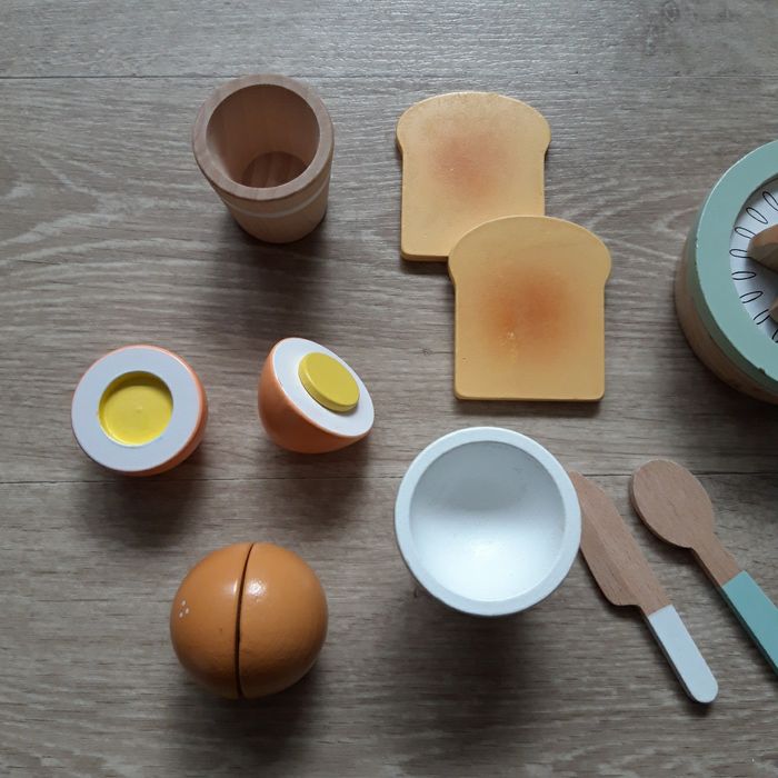 Jouet petit déjeuner en bois Vertbaudet - photo numéro 2