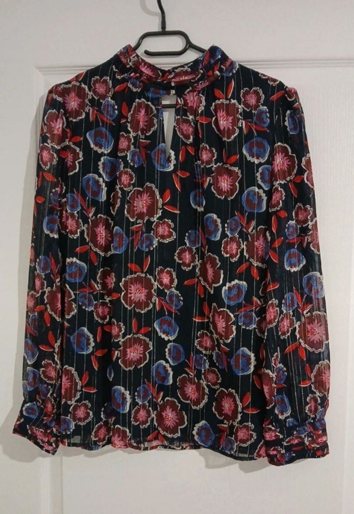 Haut manches mousseline - photo numéro 2