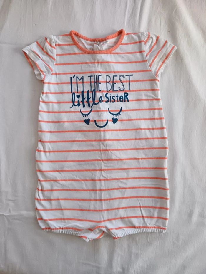 Combishort Petite Soeur 92cm