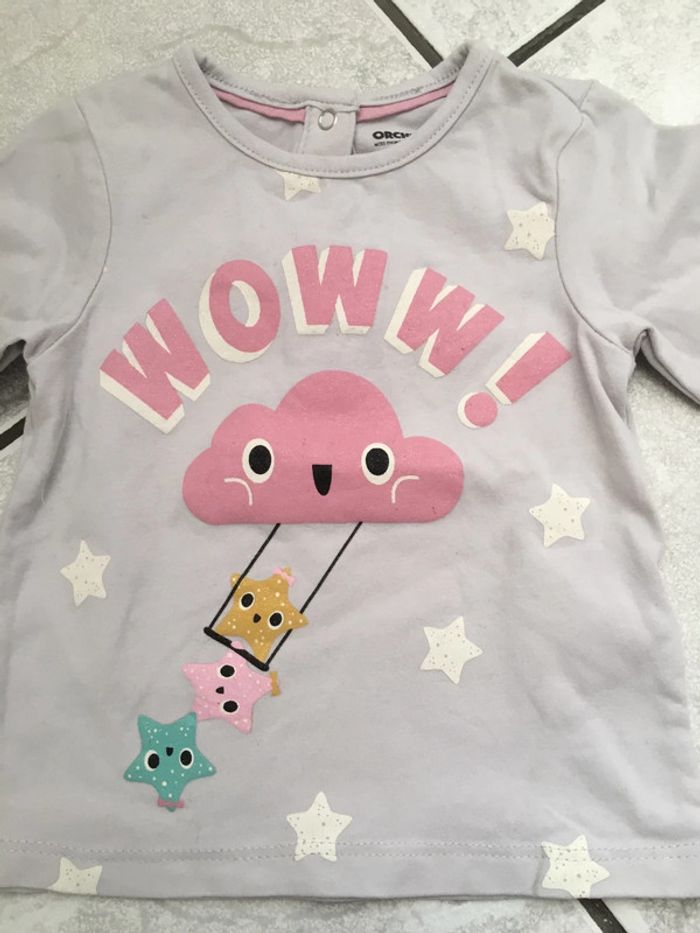 Vend t-shirt 9 mois - photo numéro 2