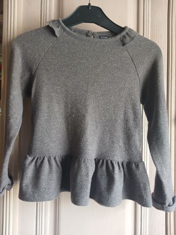 Pull gris 4 ans Kiabi 