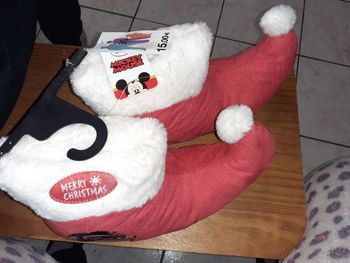 Chausson Noël mickey