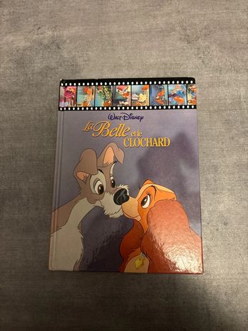 Livre Disney, la Belle et le clochard