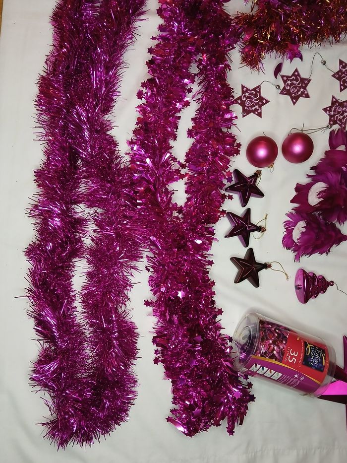 Décoration Noël violet - photo numéro 5