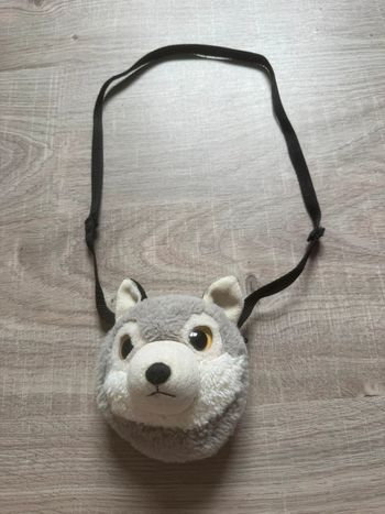 Sac bandoulière loup
