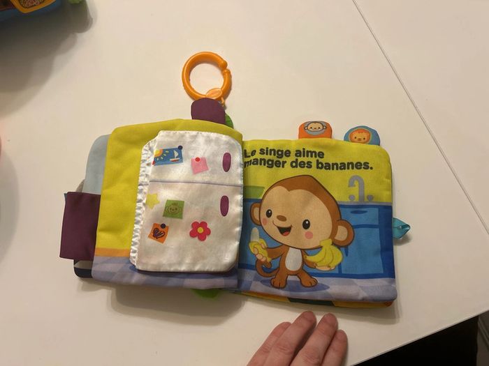 Livre tissus musical bébé vtech - photo numéro 3
