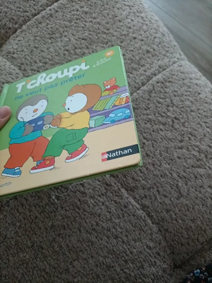 Livre T'choupi ne veut pas prêter - photo numéro 9