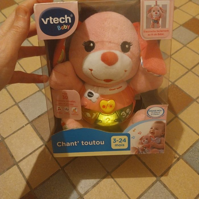 Chant toutou rose neuf  vtech