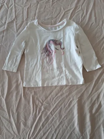Tee-shirt manche longue 9-12 mois