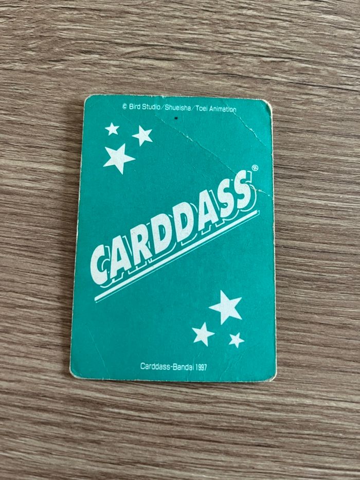 Carte spéciale Flash 1997 Carddass Bandai Dragon ball GT - photo numéro 4