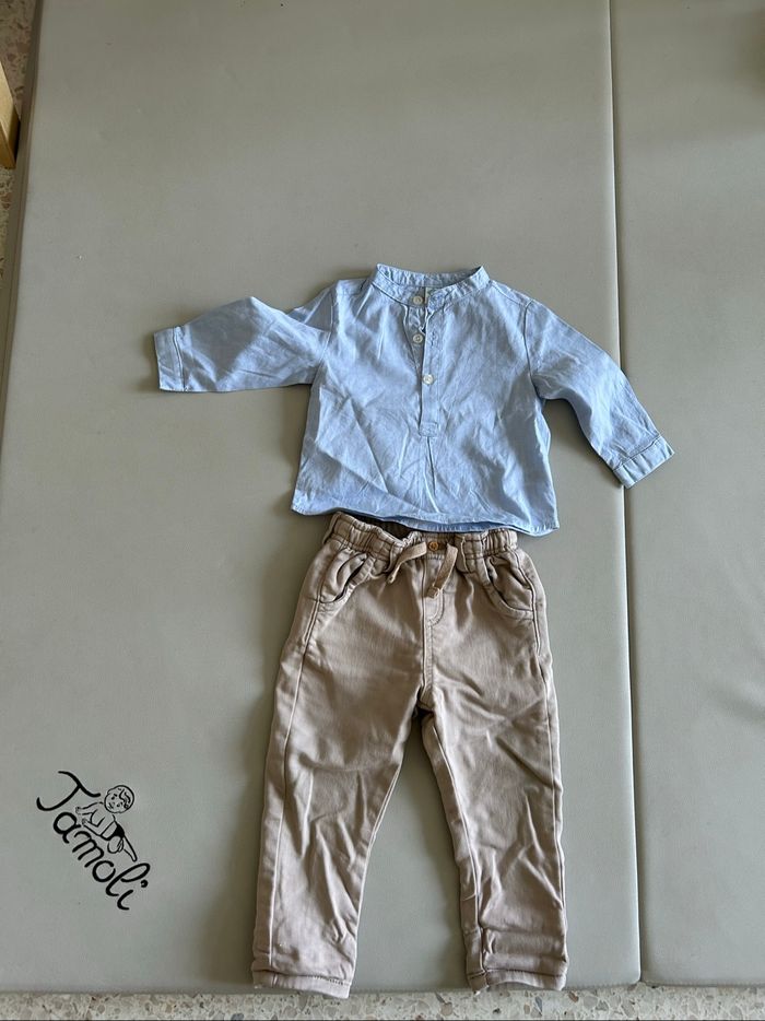 Ensemble pantalon et chemise