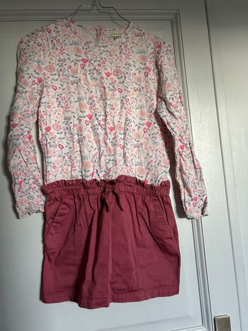 Robe courte manches longues 