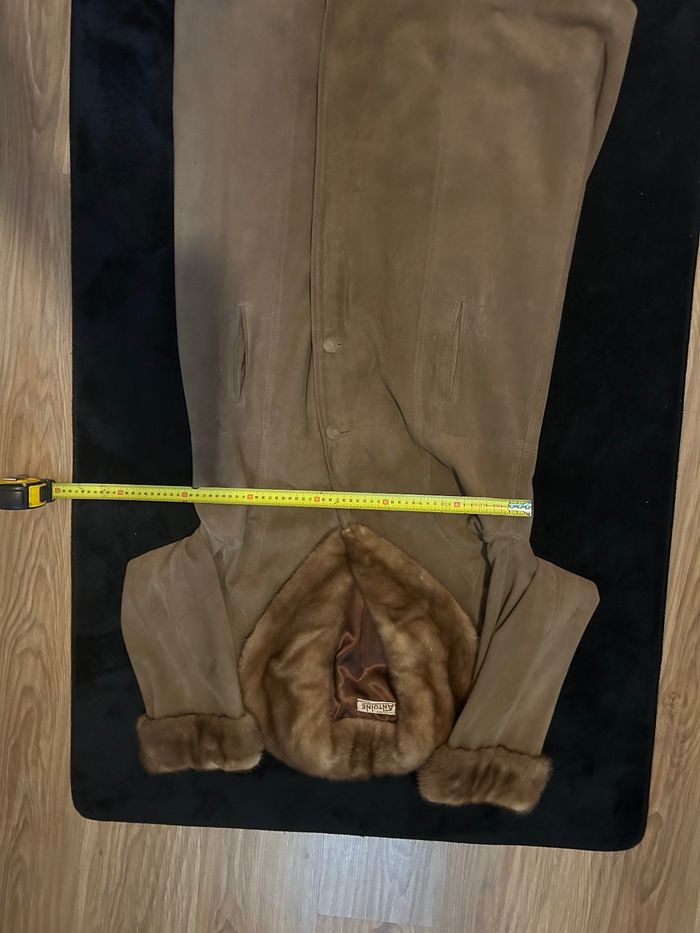 Manteau en daim vintage - photo numéro 6