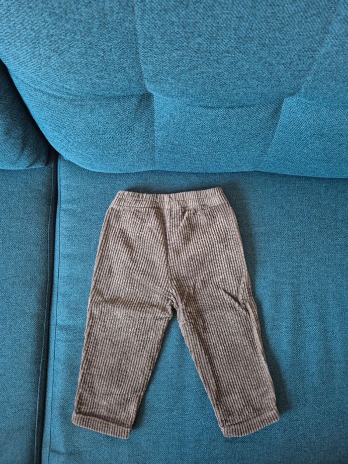 Pantalon marron 6 mois - photo numéro 2