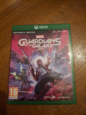 Jeu xbox one et serie x guardians of the galaxy
