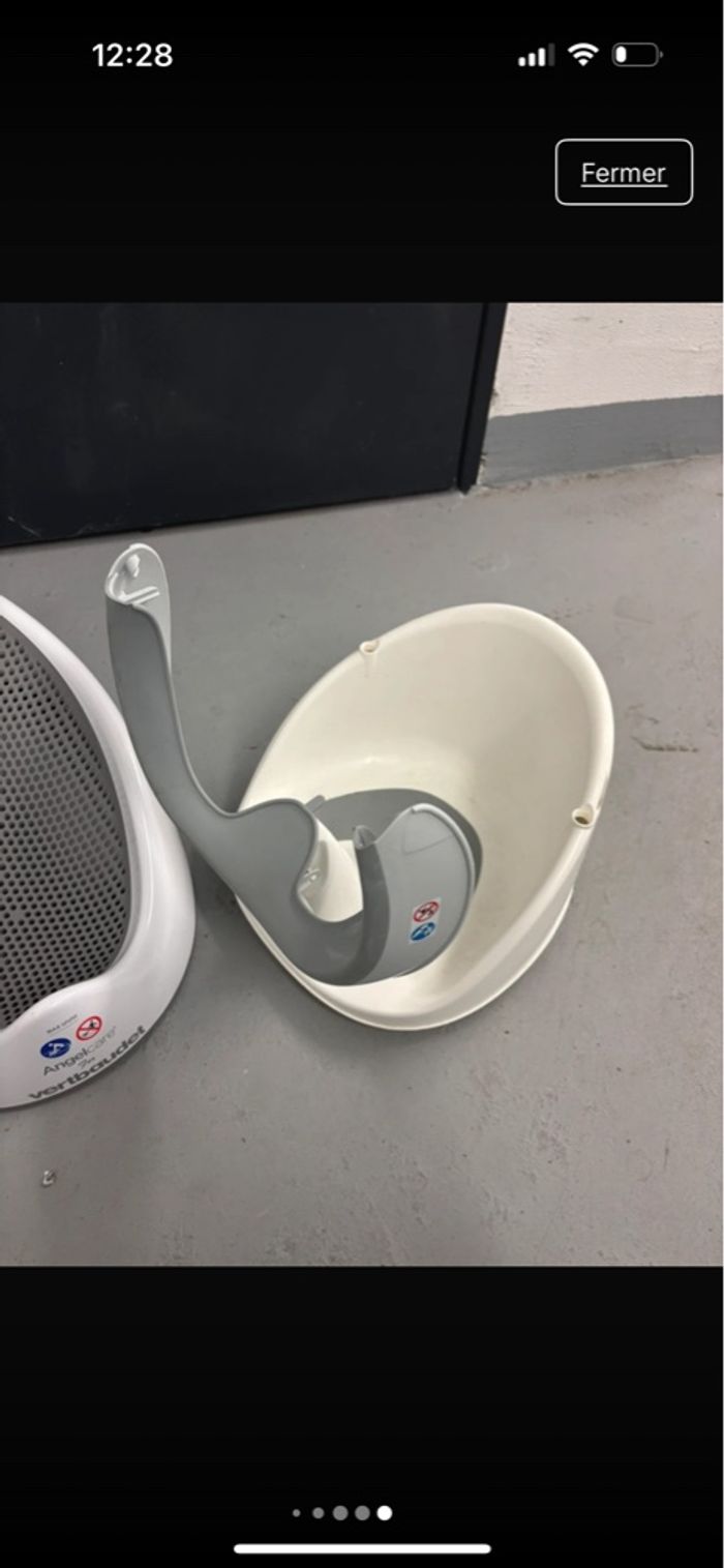 Lot transat de bain et fauteuil de bain - photo numéro 3