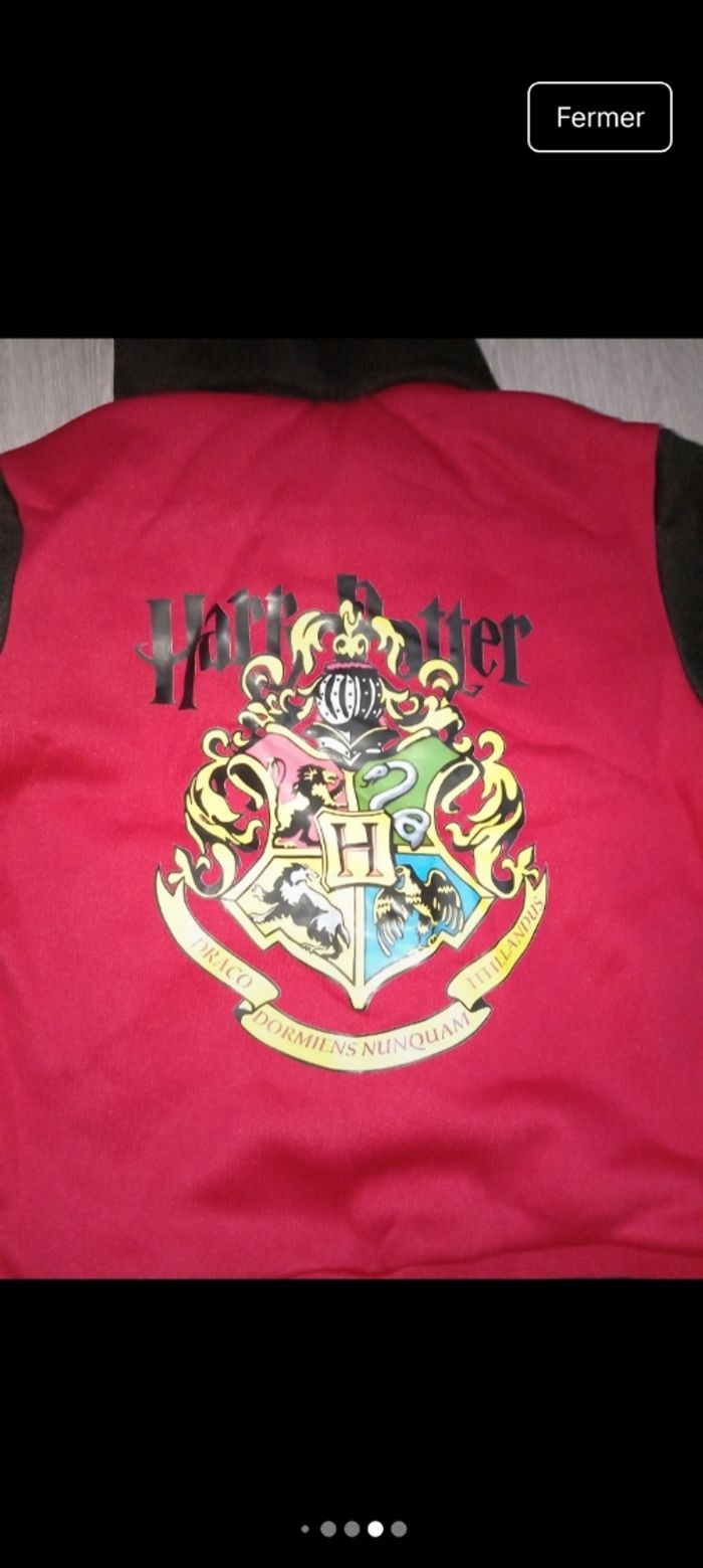 Veste à capuche harry potter - photo numéro 5