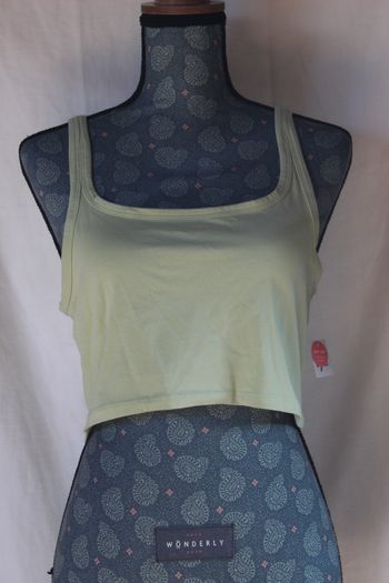 Magnifique crop top vert Ardene