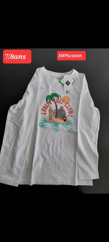 T-shirt Palm Tree Club garçon 8ans