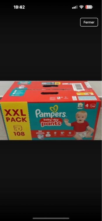 Couche Pampers