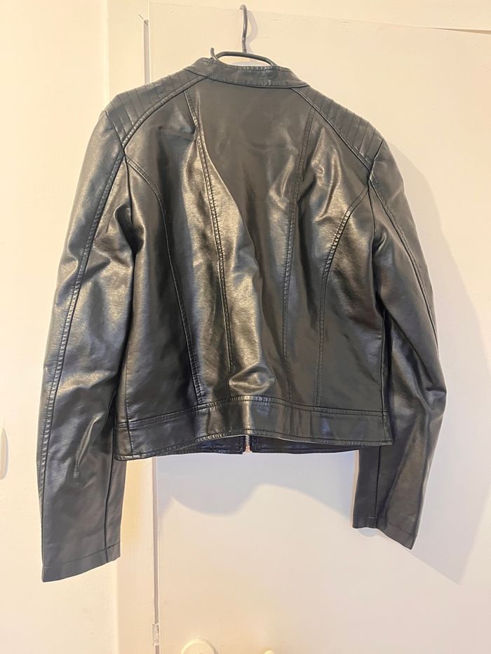 Blouse similicuir noir - photo numéro 2