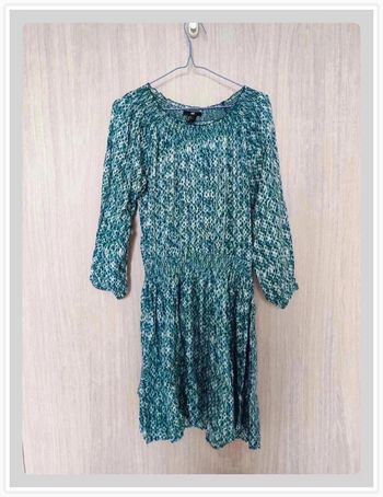 Robe smockée, h&m