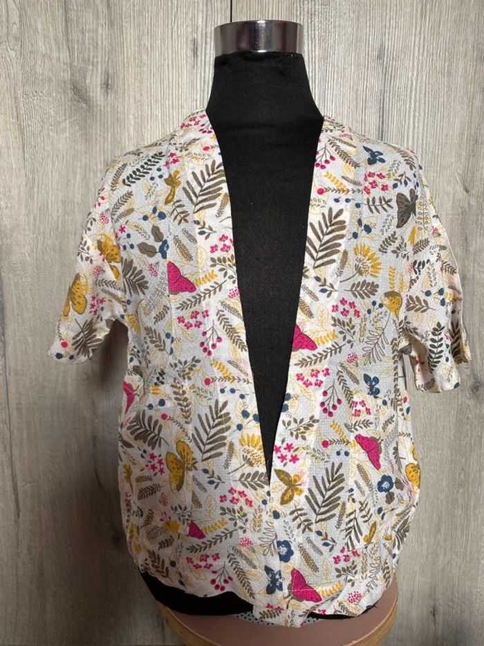 Kimono fleuri Vertbaudet 🌸 5ans