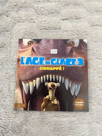 Livre L’âge de Glace 3