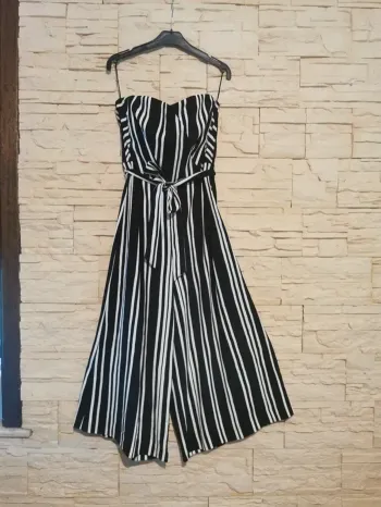 combinaison noir et blanche 