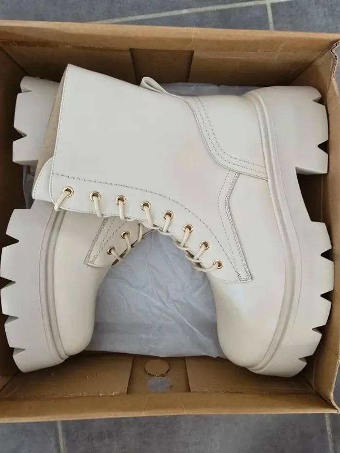Bottines beige - photo numéro 6