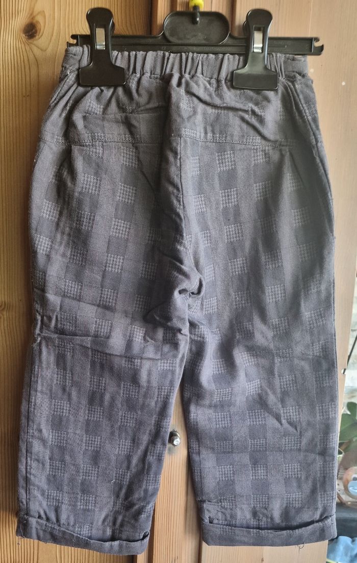 Pantalon gris fille taille 24 mois - photo numéro 2