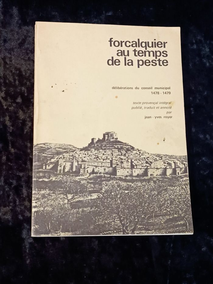 Forcalquier au temps de la peste