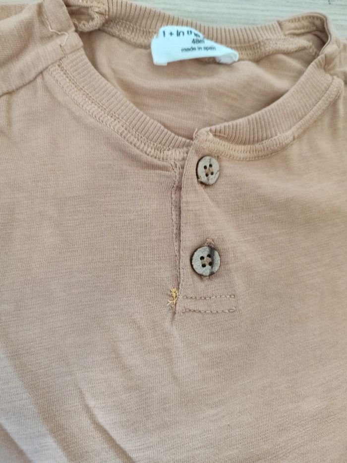 T shirt col tunisien - photo numéro 3