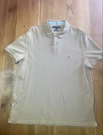 Polo Tommy Hilfiger beige