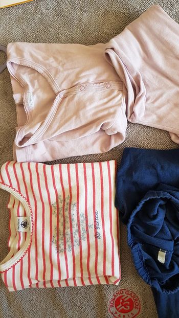 Pyjama rayé léger Petit bateau