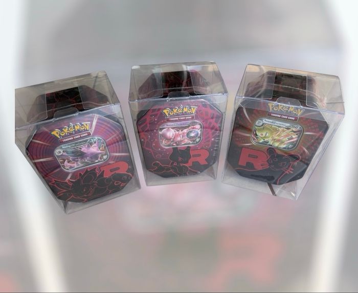 Artset complet Pokébox Team Rocket 2025 - Mewtwo / Persian / Nidoking - Édition Française - photo numéro 2