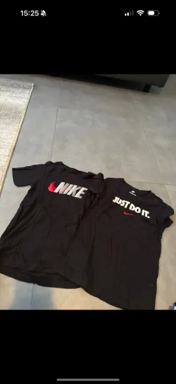 Tshirt garçons 122-128 lot de 2 nike