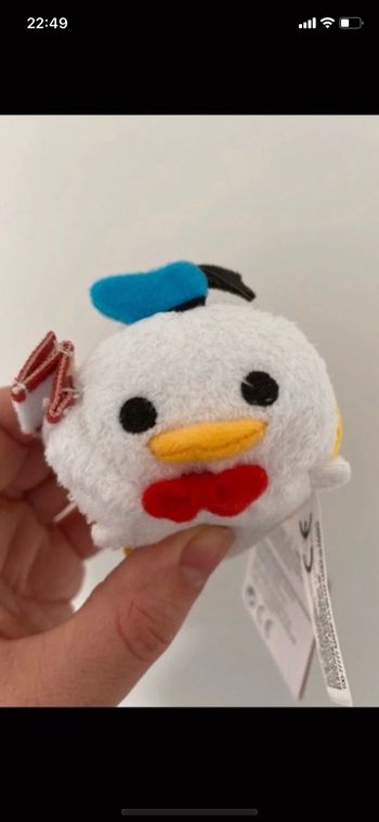 Petite peluche Donald Disneyland Paris neuve