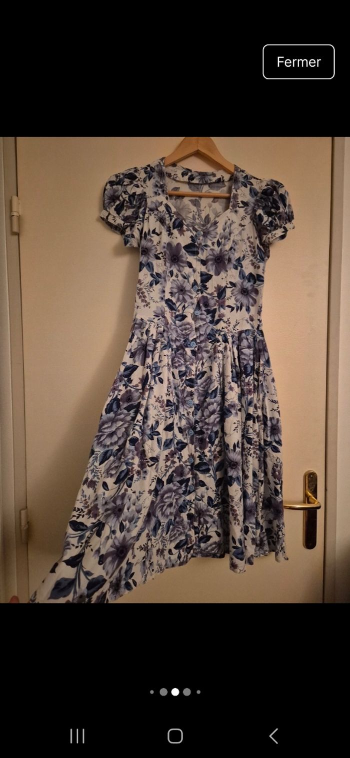 Robe vintage à fleurs 🌸 - photo numéro 4